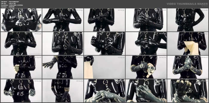 Enjoy The Layered Latex Tingles! - MASTER TRINITY / MATRIX DOMINATRIX - MP4