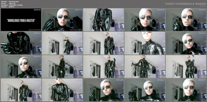 Monologue From A Master - MASTER TRINITY / MATRIX DOMINATRIX - MP4