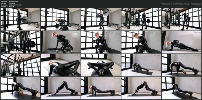 Rubber Workout - MASTER TRINITY / MATRIX DOMINATRIX - MP4