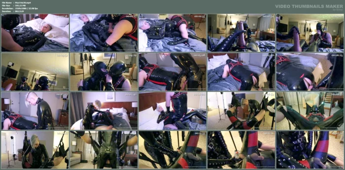 Sling Machine - Master Trinity Opens Up Machines Hole For The First Time - MASTER TRINITY / MATRIX DOMINATRIX - MP4