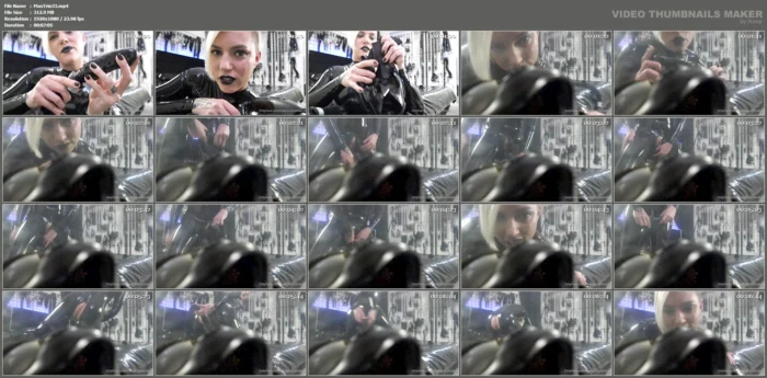 Solo Gasmask Sniff Dildo - MASTER TRINITY / MATRIX DOMINATRIX - MP4