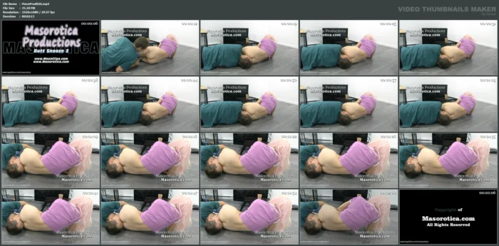 Butt Snooze 2 - MASOROTICA PRODUCTIONS - MP4