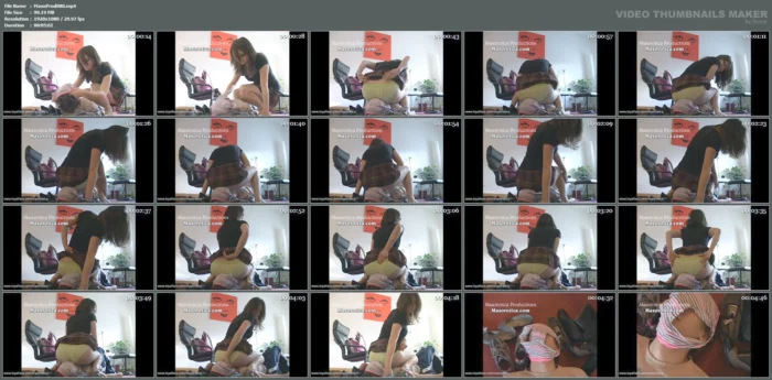 Hot Sweaty Gym Panties - MASOROTICA PRODUCTIONS - MP4
