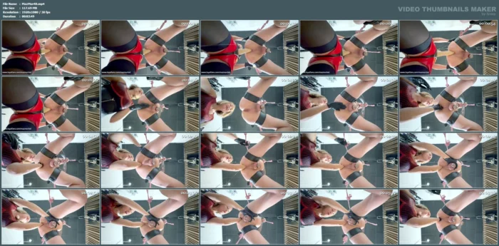 Mistress Noir Fucking My Ass From Below - MAZ MORBID FETISH - MP4