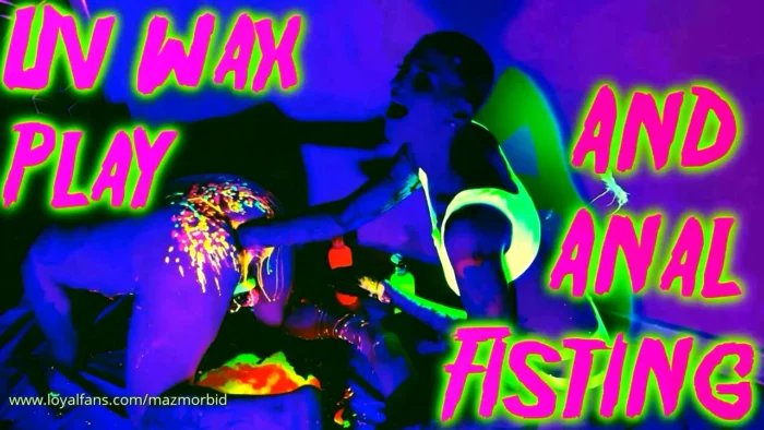 Wax Play And Anal Fisting Ft Anura Laas - MAZ MORBID FETISH - MP4