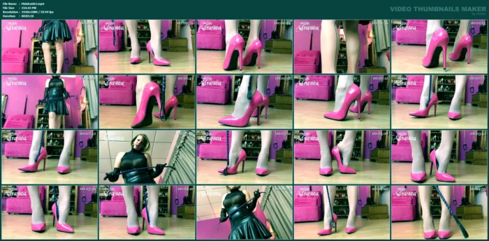 Cum On My New Pink Heels - MISS ADRASTEA - MP4