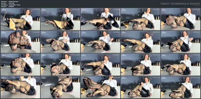 Good Office-Sluts May Jerk Off! - MISS ADRASTEA - MP4