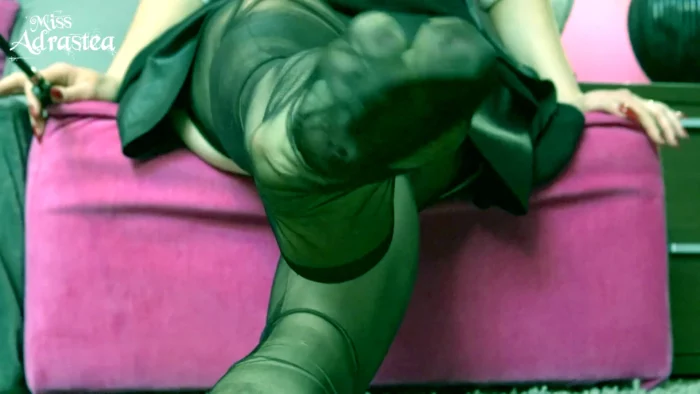 Hungry For My Nyloned Feet! - MISS ADRASTEA - MP4
