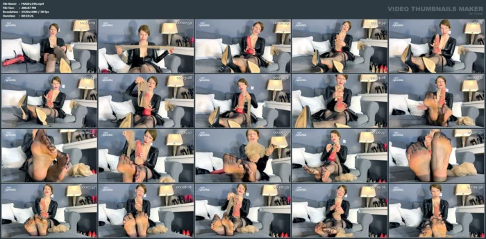 Jerk Off And Cum Eat Instruction, Nylon Slut! - MISS ADRASTEA - MP4