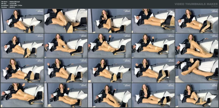 Jerk Off Drill Challenge To My Wolford! - MISS ADRASTEA - MP4