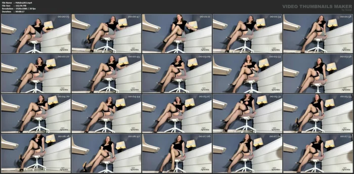 Jerk Off For Your Boss, Slut! - MISS ADRASTEA - MP4