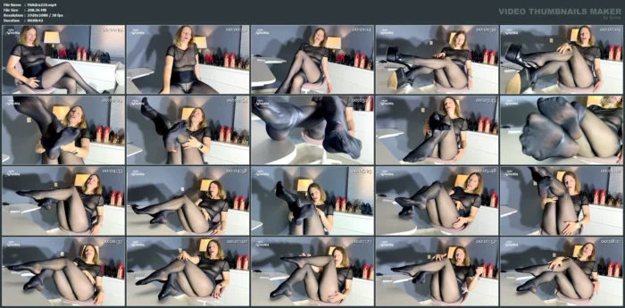 Jerk Off To My Wolford Neon 40! - MISS ADRASTEA - MP4