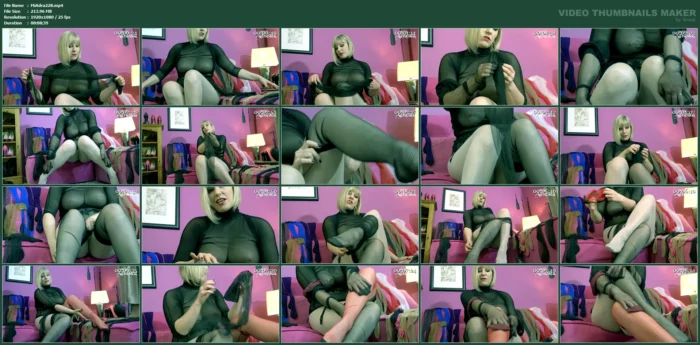Layered Nylons Fitting, Can You Stand It - MISS ADRASTEA - MP4