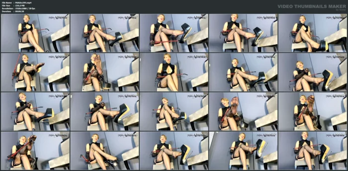 Strict JOI Down At My Feet! - MISS ADRASTEA - MP4