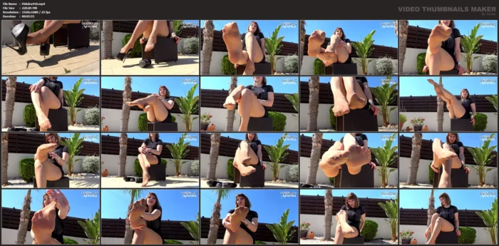 Suck And Jerk, Nylon Slut! - MISS ADRASTEA - MP4