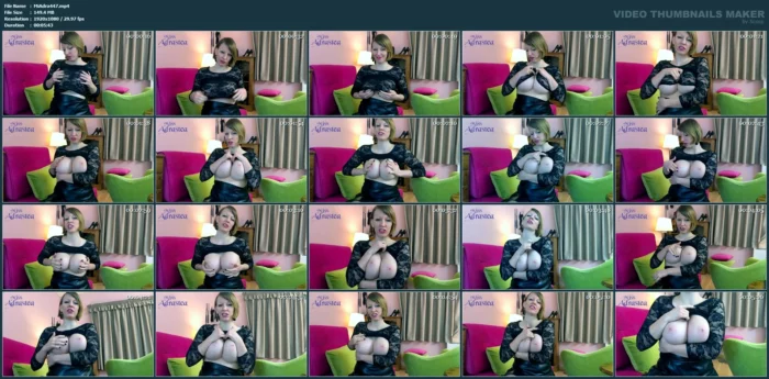 The Divine Boobs Of Your Mistress! - MISS ADRASTEA - MP4