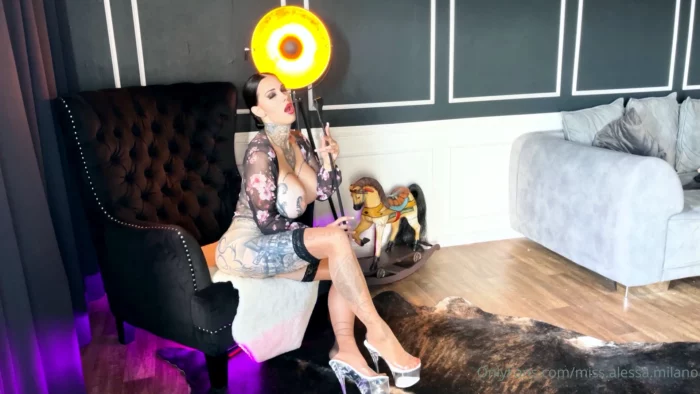 Fetish Dominatrix Breasts - MISS ALESSA MILANO - MP4