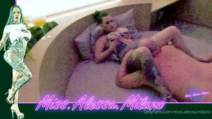 Video Surveillance In The Strip Club - MISS ALESSA MILANO - MP4