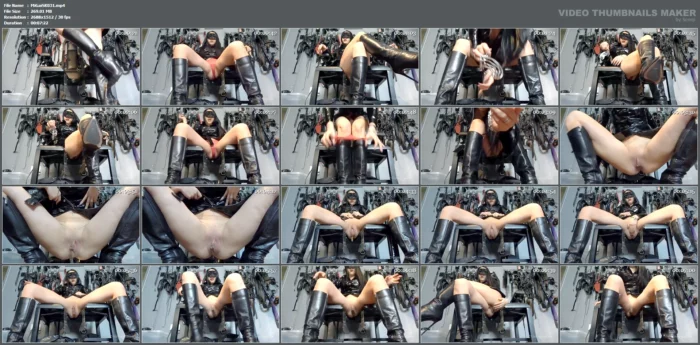 Chastity & Scat Training - MISTRESS GAIA SCAT - MP4
