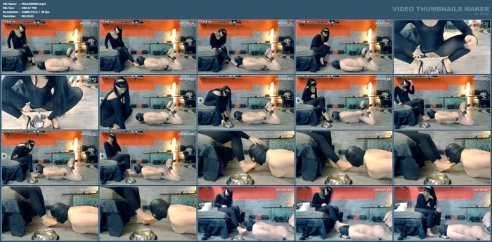 Foot Licking Amber Nectar - MISTRESS GAIA SCAT - MP4