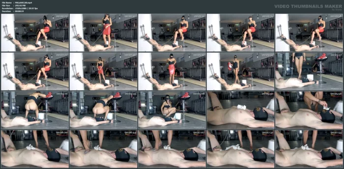 My Personal Full Toilet Slave - MISTRESS GAIA SCAT - MP4