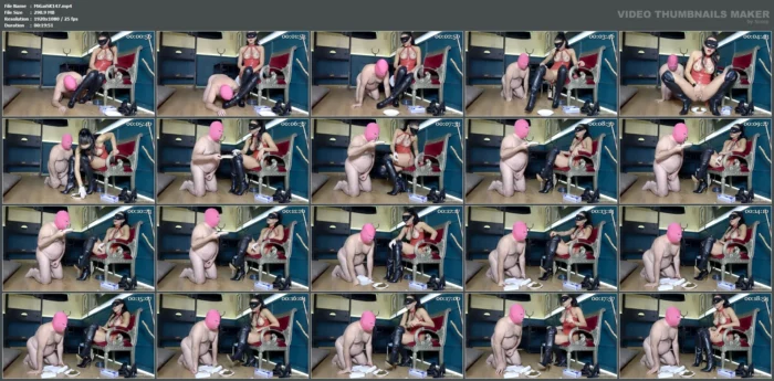 Pink Pig - MISTRESS GAIA SCAT - MP4