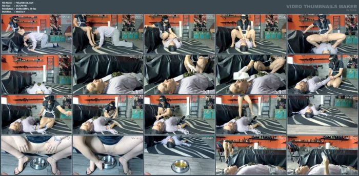 Scat Makeover - MISTRESS GAIA SCAT - MP4