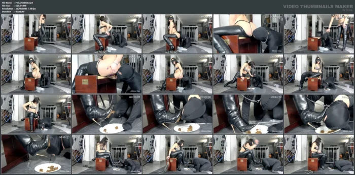 Shit-Flavored Boots - MISTRESS GAIA SCAT - MP4