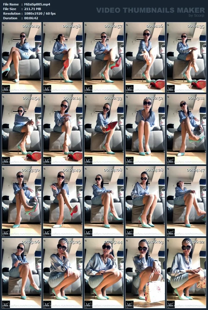 Adore Me And Pamper Me - MISTRESS ISIS SPAIN / EXCLUSIVE MISTRESS - MP4