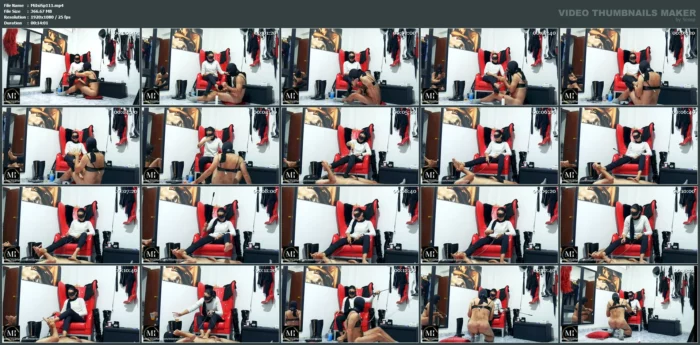 Foot Massage And Ballbusting - MISTRESS ISIS SPAIN / EXCLUSIVE MISTRESS - MP4