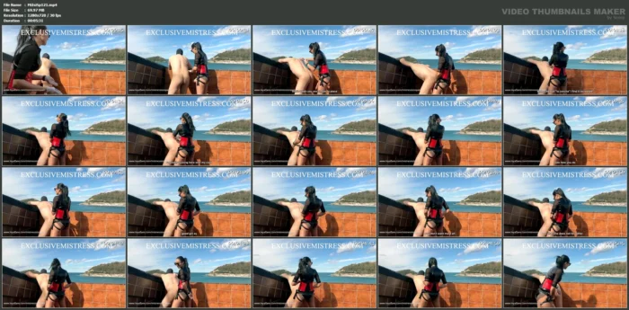 Fucking You On The Penthouse Terrace - MISTRESS ISIS SPAIN / EXCLUSIVE MISTRESS - MP4
