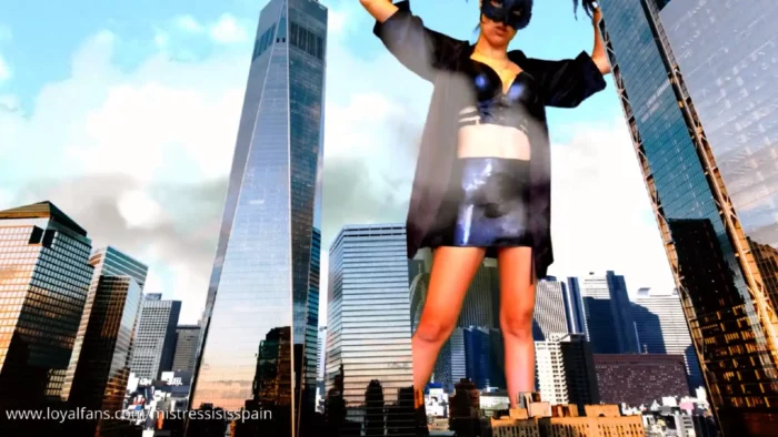 Giantess Destruction - MISTRESS ISIS SPAIN / EXCLUSIVE MISTRESS - MP4