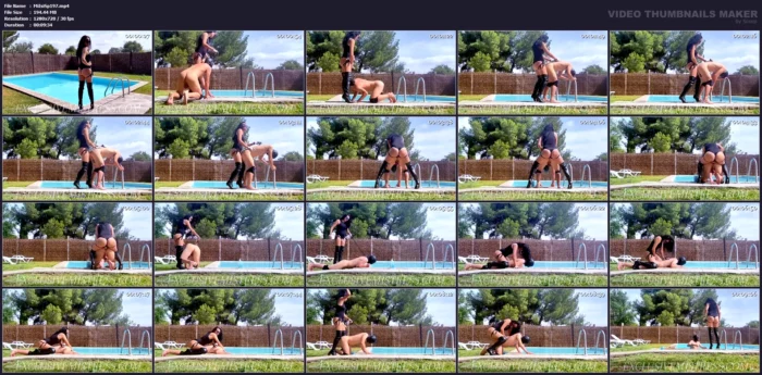 Open Hole By The Pool - MISTRESS ISIS SPAIN / EXCLUSIVE MISTRESS - MP4