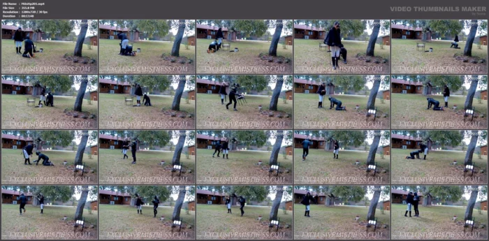 Outdoor Training Part 1 - MISTRESS ISIS SPAIN / EXCLUSIVE MISTRESS - MP4