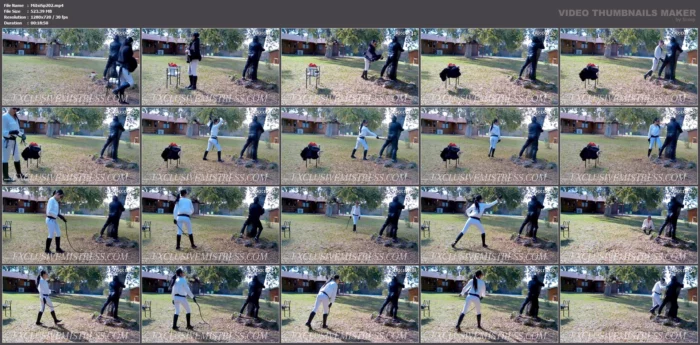 Outdoor Training Part 2 - MISTRESS ISIS SPAIN / EXCLUSIVE MISTRESS - MP4