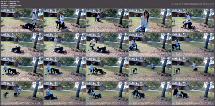 Outdoor Training Part 3 - MISTRESS ISIS SPAIN / EXCLUSIVE MISTRESS - MP4
