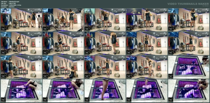 Real Session - Two Slaves In The Cage - MISTRESS ISIS SPAIN / EXCLUSIVE MISTRESS - MP4