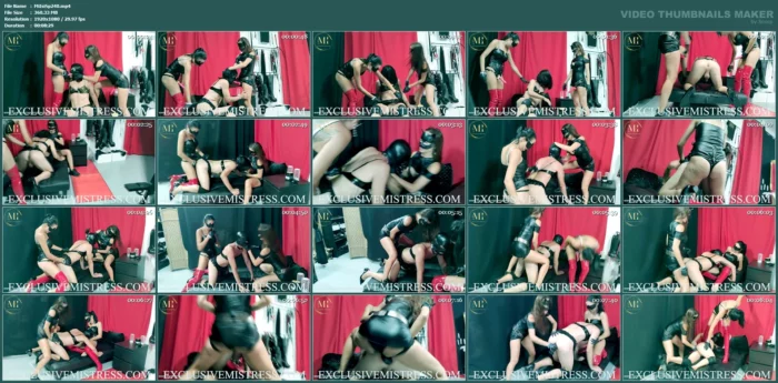 Sissy Slut Fucked By Two Ladies Without Mercy - MISTRESS ISIS SPAIN / EXCLUSIVE MISTRESS - MP4
