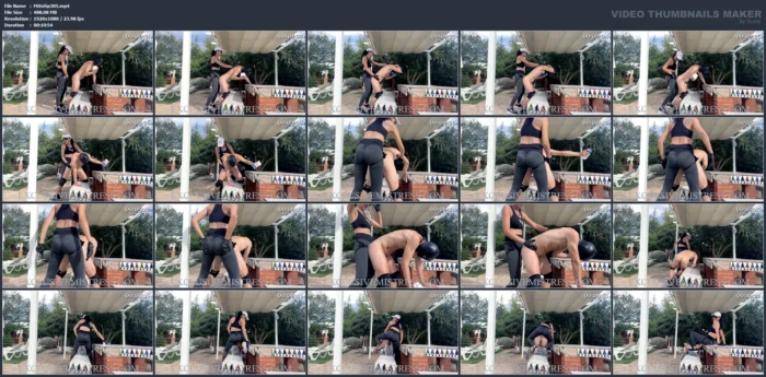 Train With Me Day 3 Easy Weights - MISTRESS ISIS SPAIN / EXCLUSIVE MISTRESS - MP4