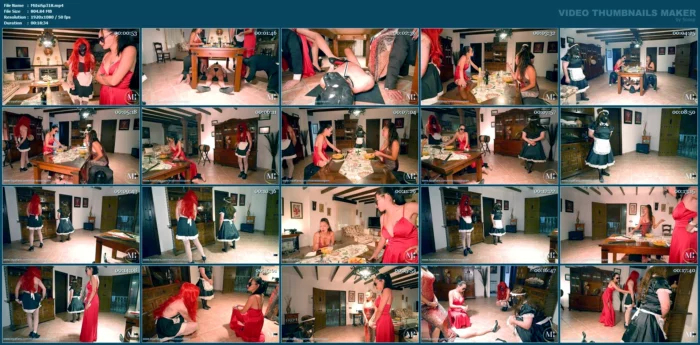Two Ladies Enjoy Dinner Part 2 - MISTRESS ISIS SPAIN / EXCLUSIVE MISTRESS - MP4