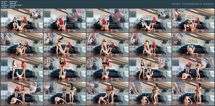 Double Domme Scat Session - MISS LITH SCAT - MP4