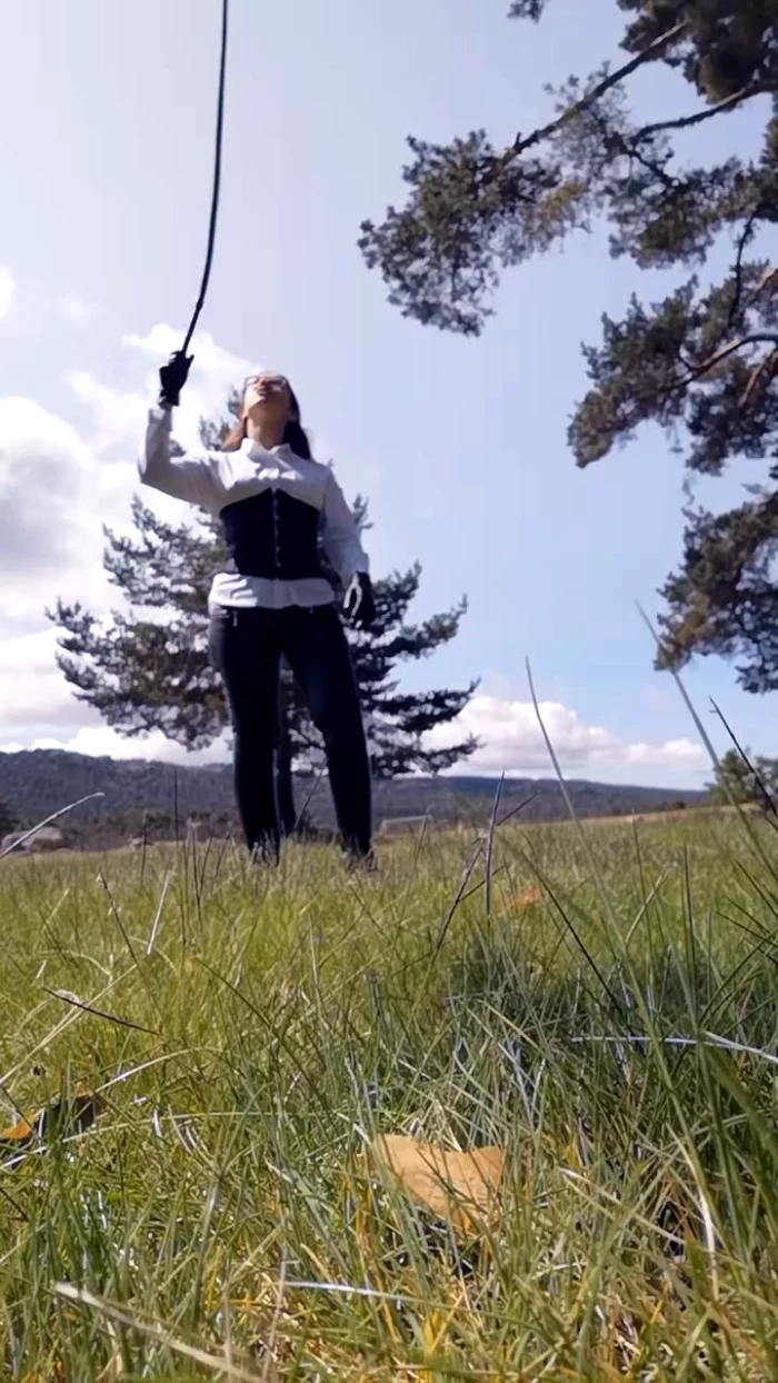 Whipping Training At Forest - MISS LITH SCAT - MP4