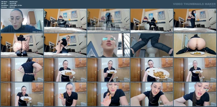 Youll Eat My Shit Slave - MISS LITH SCAT - MP4