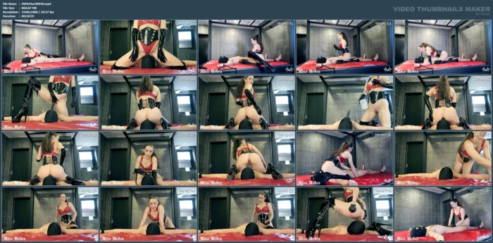 I Fuck My Slave's Face And Shit Into His Mouth - MISS MEDEA MORTELLE SCAT - MP4