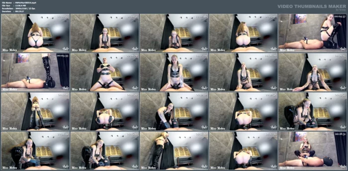 I Train Him To Become My Shit Eater - MISS MEDEA MORTELLE SCAT - MP4