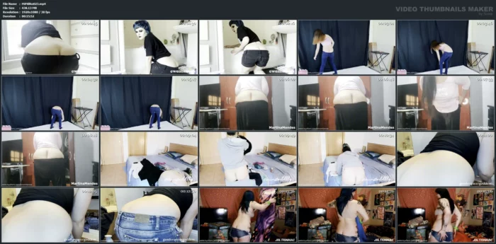 Collab - Roomates Embarrassing Ass Crack - MISS MILA ROSE - MP4