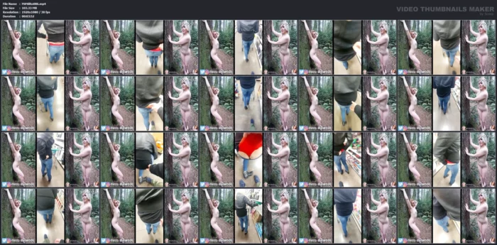 Public Wedgie Challenge Vol.2 - MISS MILA ROSE - MP4