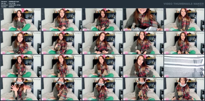 Sweater & Scarf JOI - MISS MILA ROSE - MP4