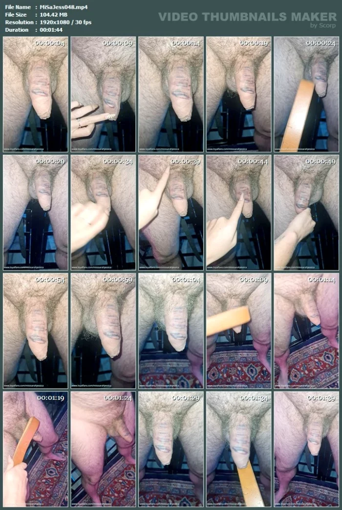 Cock Caning Boy Is Back - MISS SARAH JESSICA - MP4