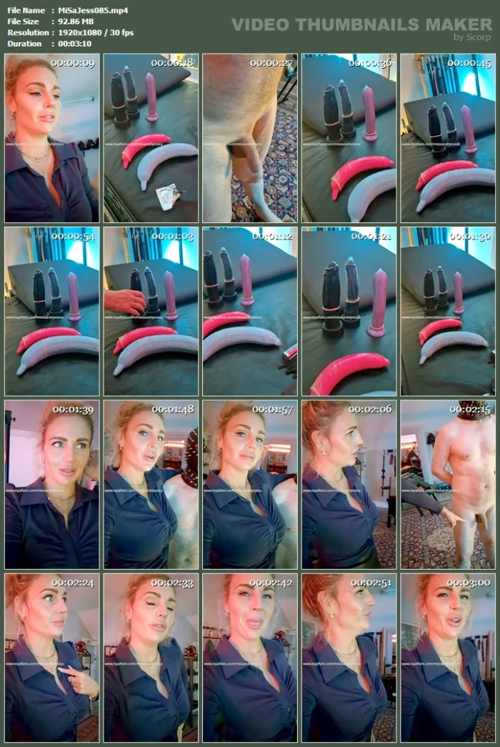 How Big Do You Think He'll Take? - MISS SARAH JESSICA - MP4
